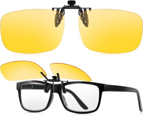 Nachtfahrbrille clip - nachtfahrbrille, clip-on