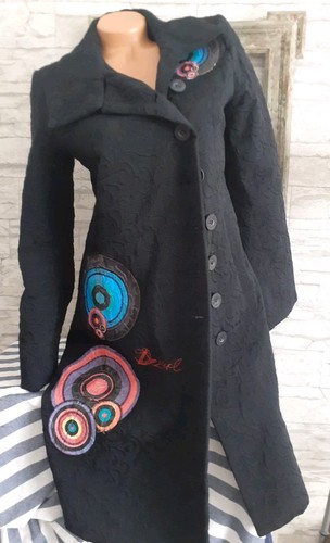 Desigual mantel schwarz - mantel,