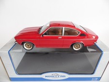 1 18 Tuning Opel Kadett C Coupe 1,2 S OVP rot Selten Oldtimer Einzelstück Kult