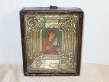 Antike Prunk Ikone Maria mit