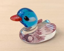 Glasfigur Figur Glas Ente Gans