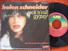 Helen Schneider - Rock´n´Roll gypsy / Don´t let me be...       German WEA 45