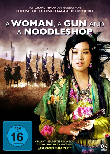 Woman gun and - a,