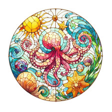 Wandtattoo Aufkleber Octopus