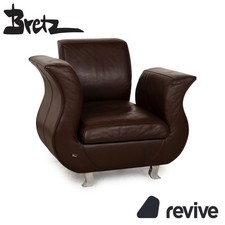 Bretz Moon Leather Armchair