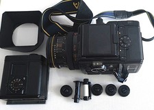 [Fast Neu] Zenza Bronica SQ-A 6x6 + Zenzanon-S 80 + Rücken 220 + 35mm. Adapter.
