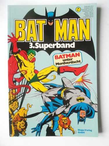 Batman superband ehapa - batman, 3