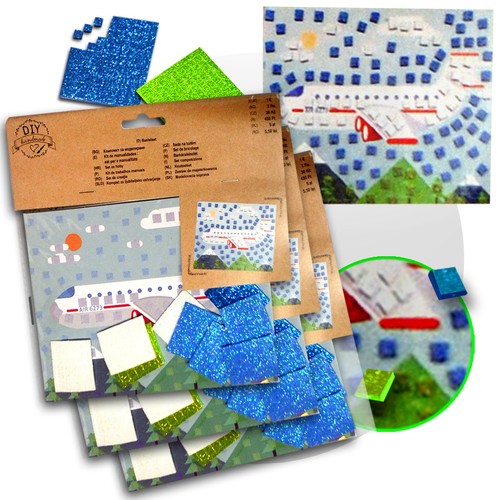 3er set kinder mosaik - set,