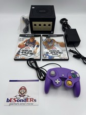 Nintendo - Gamecube - Konsole Schwarz + 2 Spiele, Controller & Kabel
