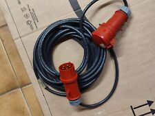 Starkstromkabel-Motorleitung Chainflex CF30  5G4mm²  mit Stecker+Kupplung 15,9m