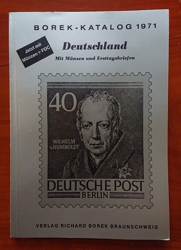 Richard borek katalog 1971 - katalog,
