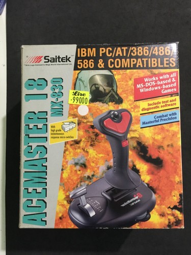 Saitek acemaster joystick - saitek,