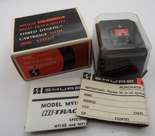 Shure M 91 GD Tonabnehmer System 1/2" Original Shure N 91 GD Nadel Hi-Track NOS