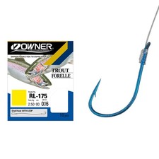 Owner Forellenhaken blau