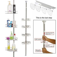 Duschregal Teleskop mit 4