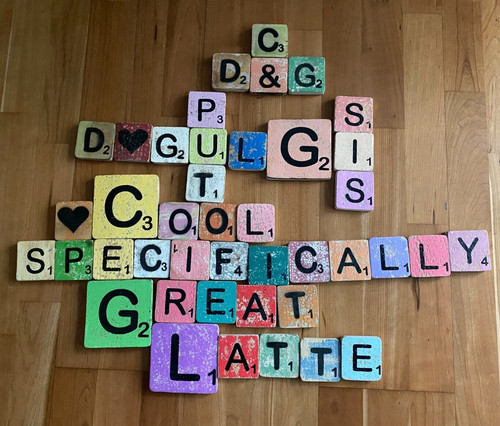 Vintage holz alphabet - vintage,