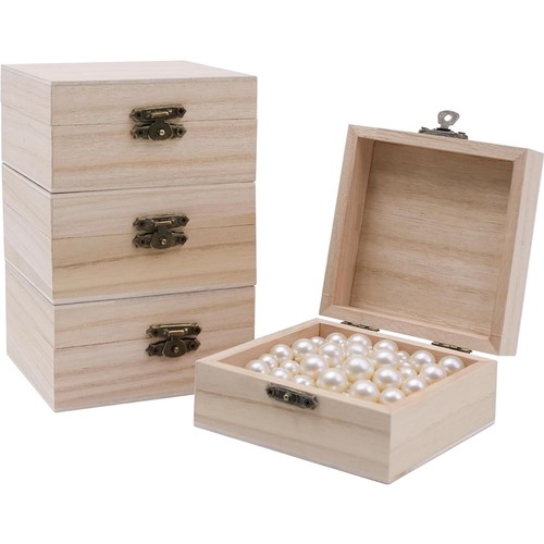 Holzkiste klein 4er set - klein,