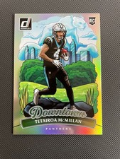 Tetairoa McMillan 2025 Panini Donruss #15 Downtown RC Carolina Panthers