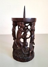 Antiker Makonde Kerzenständer