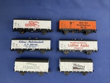 Konvolut Roco Güterwagen Spur H0 Miniland Breyer @++++@ Eisenbahn Sammlung
