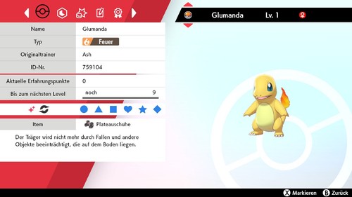 Shiny glumanda 6iv lvl - glumanda, 1