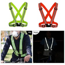 Warnweste reflektierende Sicherheitsweste Fahrrad Laufen Weste Reflektorweste
