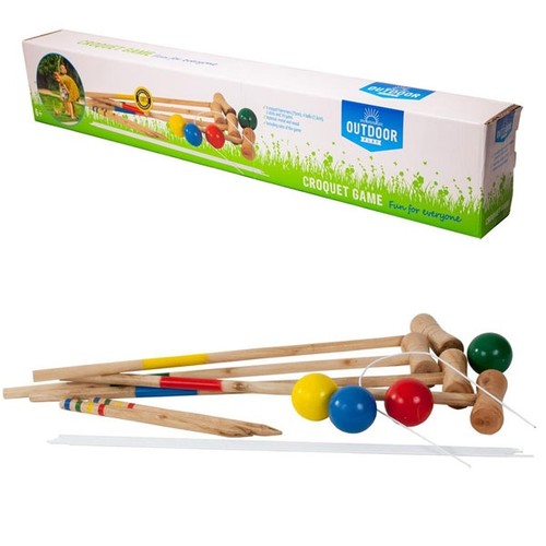 Outdoor play krocket set - play,