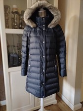 Hilfiger Damen Daunenmantel Gr. XL Dunkelblau Neu