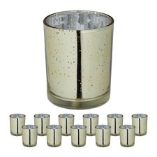 Teelichtgläser 12er set - teelichtgläser,