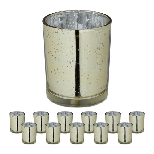 Teelichtgläser 12er set - teelichtgläser,
