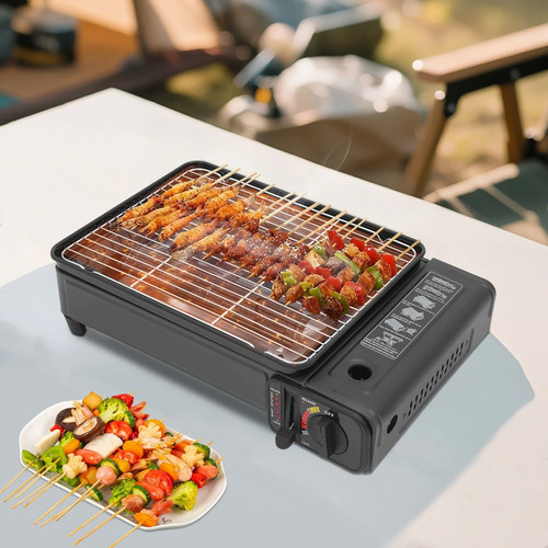 Tragbare gasgrillplatte - tragbare,