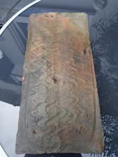 Seltener antiker Feierabend Ziegel um 1800 in schöner Erhaltung