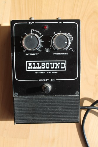 Vintage stomp box allsound - box,
