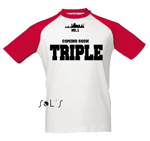 Shirt trikot triple fanshirt - t-shirt,