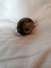 Grosser Rauchquarz Ring 925er