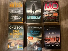 Schwedenkrimi - Thriller -Kriminalromane | Konvolut 6 Taschenbücher | Johanna MO