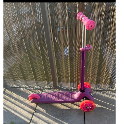 Kinderroller räder pink - kinderroller,