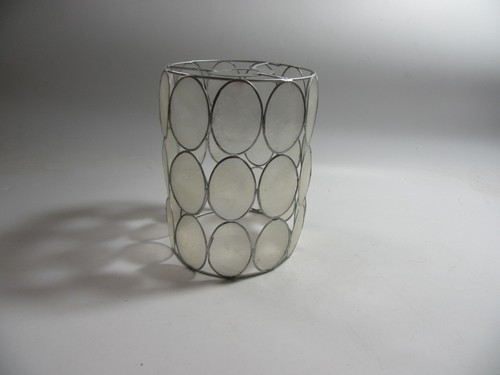 Vintage capiz muschel leuchte - capiz,