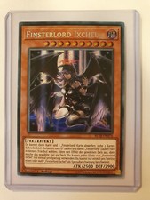 Finsterlord Ixchel BLRR-DE076 Secret-Rare 1 Auflage YU-GI-OH Karte EX