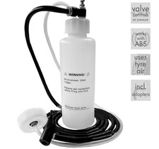 Auto Bremsenentlüftung & Kupplungsflüssigkeit Entlüfter Kit Vakuum Werkzeug Pumpe 500ml Luftbetrieben