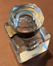 Antik Tintenfass Würfel für