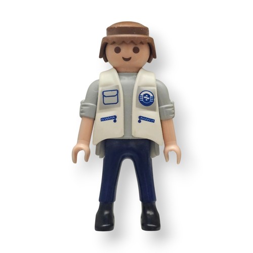 Playmobil figur reporter mann - figur,