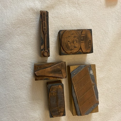Altes druckklischee - altes,
