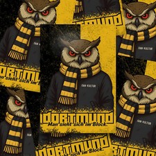100x Dortmund Aufkleber/