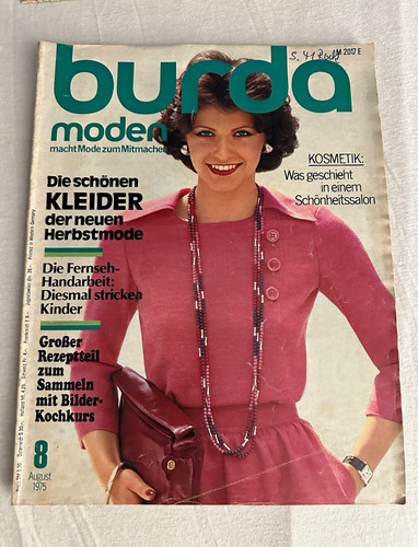 Burda moden ausgabe 1975 - burda,