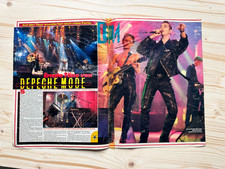 Depeche Mode Bravo Poster Live