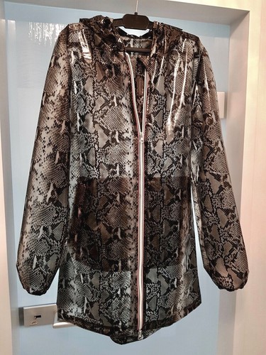 Damen lack jacke - python, look