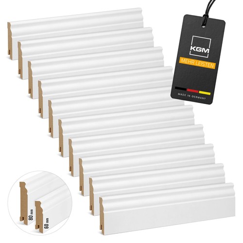 Sockelleiste weiß mdf - sockelleiste,