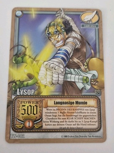 One piece karte - karte, lysop