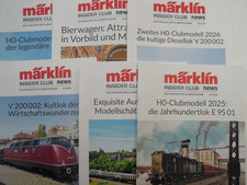 Märklin INSIDER CLUB News 2024  Konvolut 6 Hefte Gebraucht